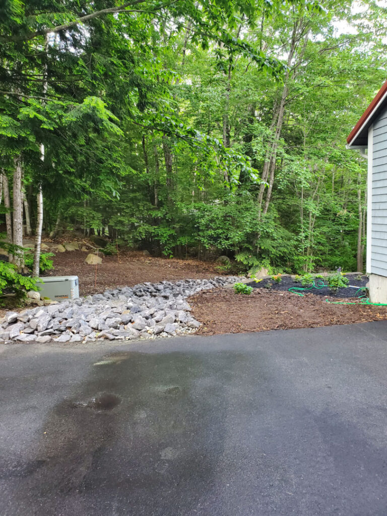 Drainage rock